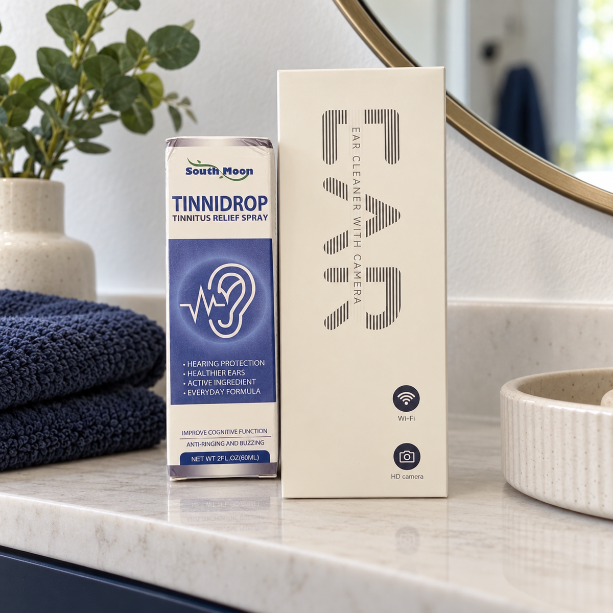 Maltizo EarView Duo™ – Ear Camera & Care Spray Kit