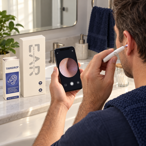 Maltizo EarView Duo™ – Ear Camera & Care Spray Kit